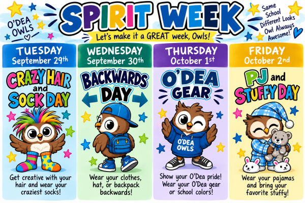 Owls and Spirit Week