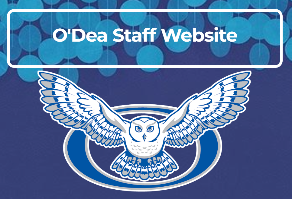 O'Dea Staff Website screenshot image