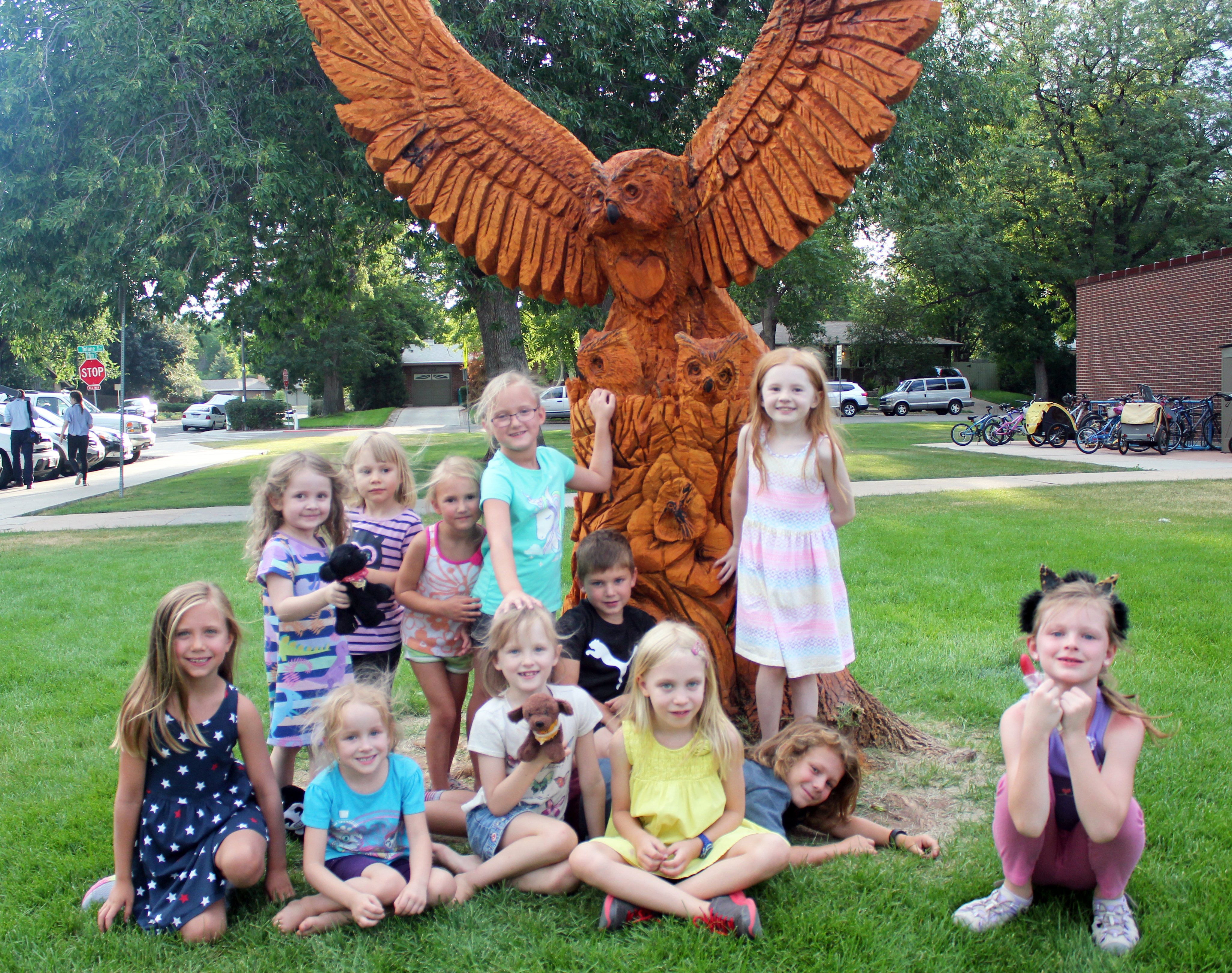 children by the owl