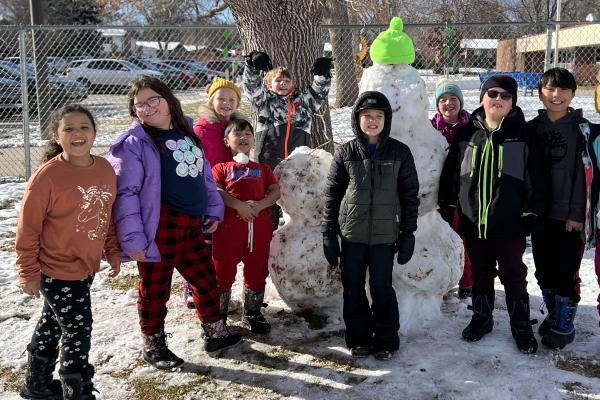 snowy recess