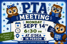 Owls and PTA