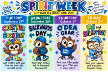 Owls and Spirit Week